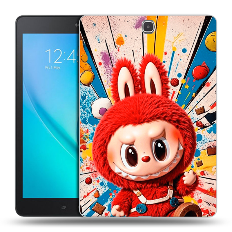 Силиконовый чехол на Samsung Galaxy Tab A 9.7 с принтом Labubu Лабубу Силиконовый чехол на Samsung Galaxy Tab A 9.7 с принтом Labubu Лабубу