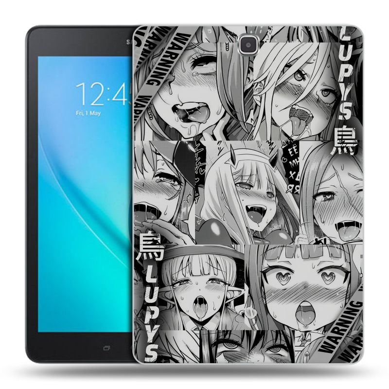 Силиконовый чехол на Samsung Galaxy Tab A 9.7 с принтом Ahegao Ахегао Аниме Силиконовый чехол на Samsung Galaxy Tab A 9.7 с принтом Ahegao Ахегао Аниме