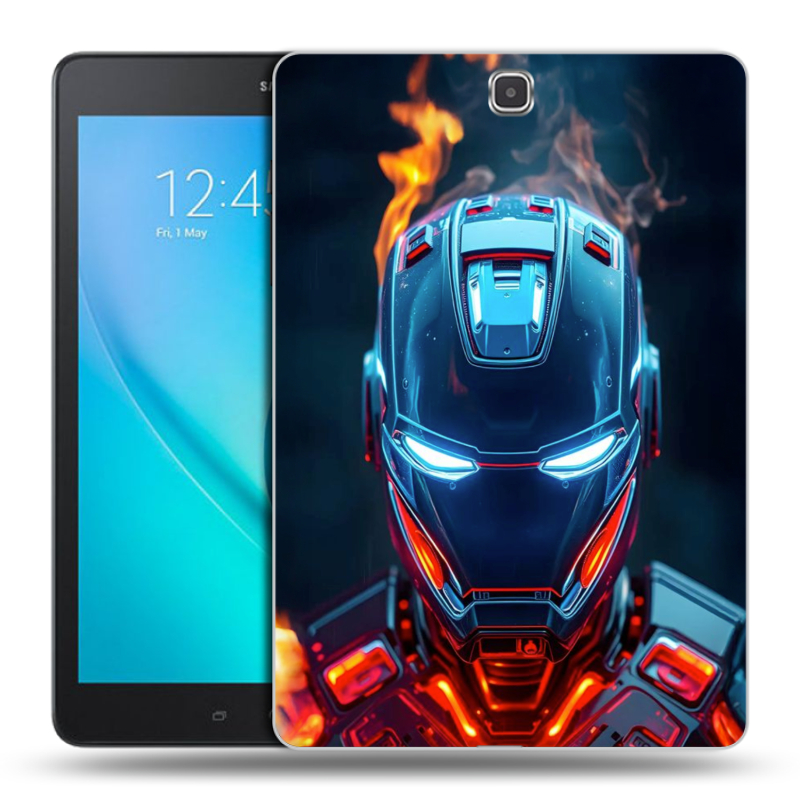 Силиконовый чехол на Samsung Galaxy Tab A 9.7 с принтом IronMan Железный человек Силиконовый чехол на Samsung Galaxy Tab A 9.7 с принтом IronMan Железный человек