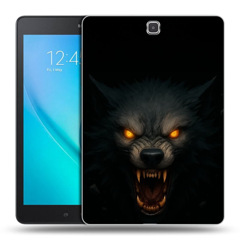 Силиконовый чехол на Samsung Galaxy Tab A 9.7 с принтом Волк Силиконовый чехол на Samsung Galaxy Tab A 9.7 с принтом Волк