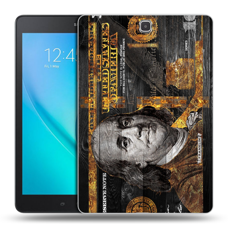 Силиконовый чехол на Samsung Galaxy Tab A 9.7 с принтом Доллар деньги Силиконовый чехол на Samsung Galaxy Tab A 9.7 с принтом Доллар деньги