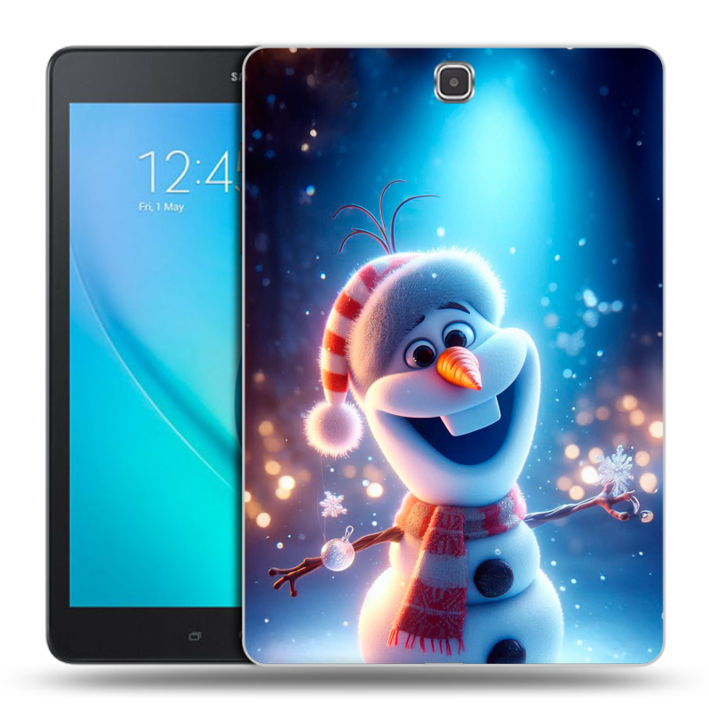Силиконовый чехол на Samsung Galaxy Tab A 9.7 с принтом Новый год Силиконовый чехол на Samsung Galaxy Tab A 9.7 с принтом Новый год