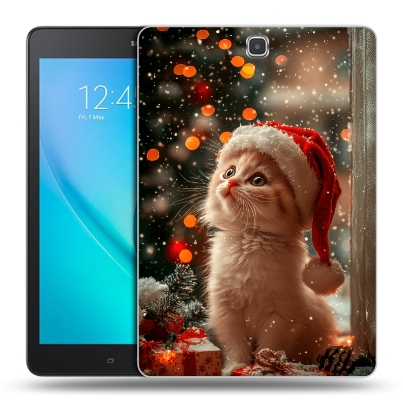 Силиконовый чехол на Samsung Galaxy Tab A 9.7 с принтом Новый год Силиконовый чехол на Samsung Galaxy Tab A 9.7 с принтом Новый год