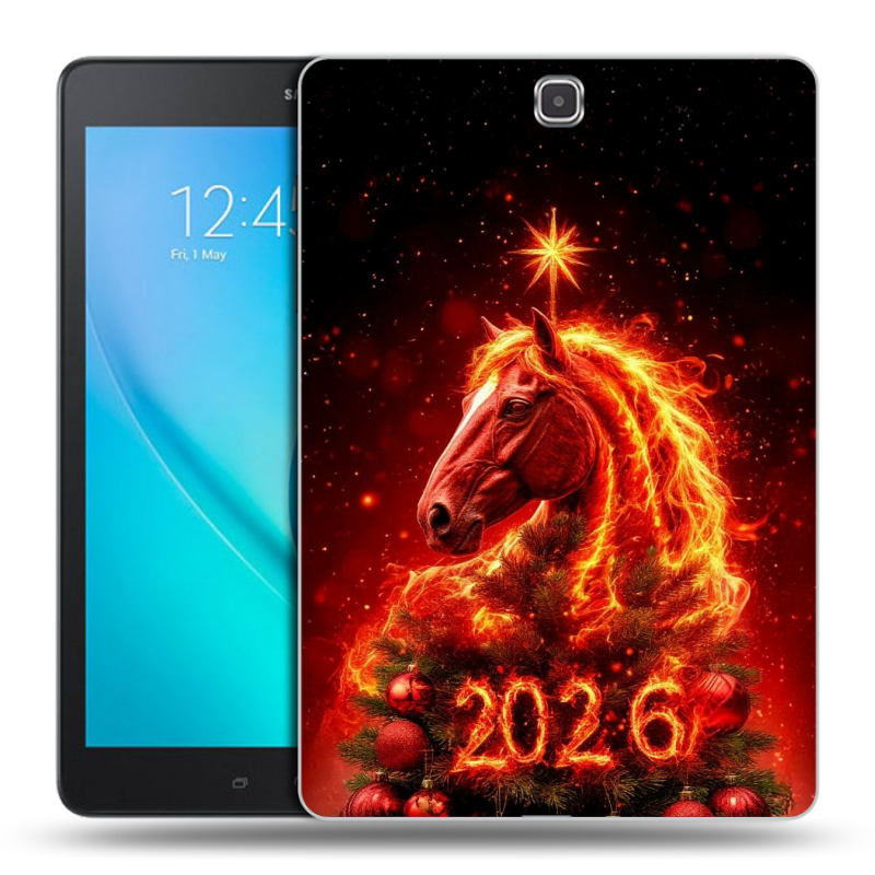 Силиконовый чехол на Samsung Galaxy Tab A 9.7 с принтом Новый год Силиконовый чехол на Samsung Galaxy Tab A 9.7 с принтом Новый год