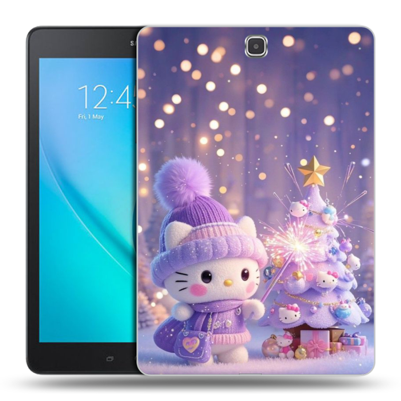 Силиконовый чехол на Samsung Galaxy Tab A 9.7 с принтом Новый год Силиконовый чехол на Samsung Galaxy Tab A 9.7 с принтом Новый год