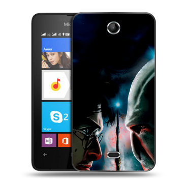 Силиконовый чехол на Microsoft Lumia 430 Dual SIM с принтом Гарри Поттер Harry Potter