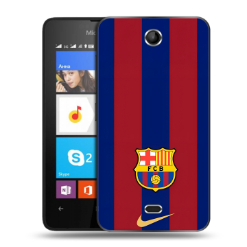 Силиконовый чехол на Microsoft Lumia 430 Dual SIM с принтом Барселона Barcelona Силиконовый чехол на Microsoft Lumia 430 Dual SIM с принтом Барселона Barcelona