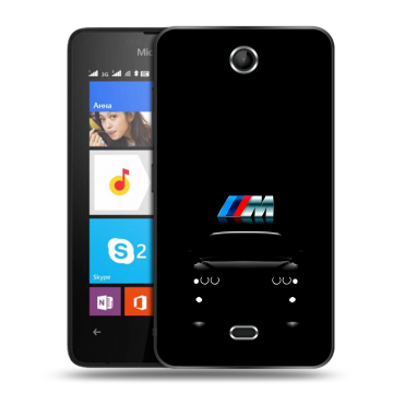 Силиконовый чехол на Microsoft Lumia 430 Dual SIM с принтом БМВ BMW