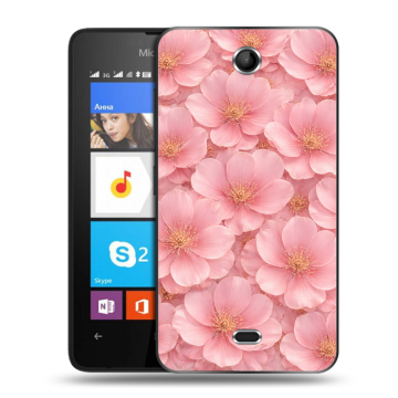 Силиконовый чехол на Microsoft Lumia 430 Dual SIM с принтом женский Силиконовый чехол на Microsoft Lumia 430 Dual SIM с принтом женский