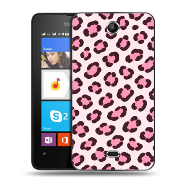 Силиконовый чехол на Microsoft Lumia 430 Dual SIM с принтом для девочек