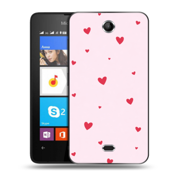 Силиконовый чехол на Microsoft Lumia 430 Dual SIM с принтом для девочек