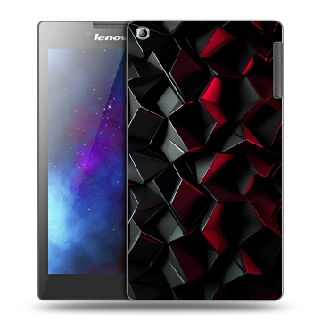 Силиконовый чехол на Lenovo Tab 2 A7-30 с принтом Абстракция