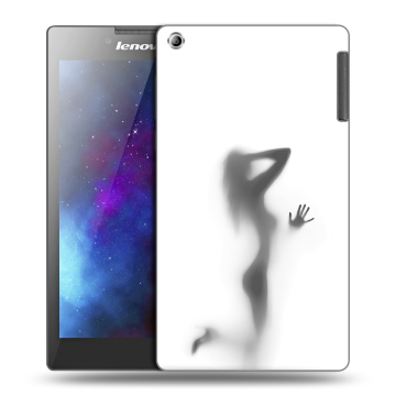 Силиконовый чехол на Lenovo Tab 2 A7-30 с принтом Силуэт Силиконовый чехол на Lenovo Tab 2 A7-30 с принтом Силуэт