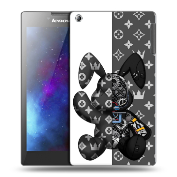 Силиконовый чехол на Lenovo Tab 2 A7-30 с принтом Луи робот