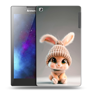 Силиконовый чехол на Lenovo Tab 2 A7-30 с принтом Кролик