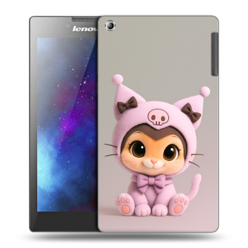 Силиконовый чехол на Lenovo Tab 2 A7-30 с принтом Куроми Kuromi 