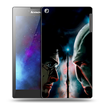 Силиконовый чехол на Lenovo Tab 2 A7-30 с принтом Гарри Поттер Harry Potter