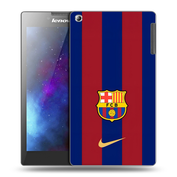 Силиконовый чехол на Lenovo Tab 2 A7-30 с принтом Барселона Barcelona