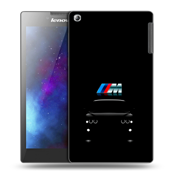 Силиконовый чехол на Lenovo Tab 2 A7-30 с принтом БМВ BMW