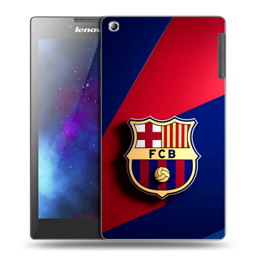 Силиконовый чехол на Lenovo Tab 2 A7-30 с принтом Барселона Barcelona