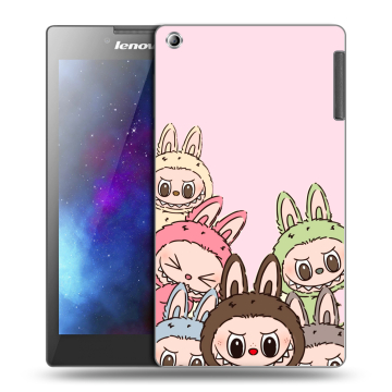 Силиконовый чехол на Lenovo Tab 2 A7-30 с принтом Лабубу
