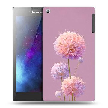 Силиконовый чехол на Lenovo Tab 2 A7-30 с принтом Цветы