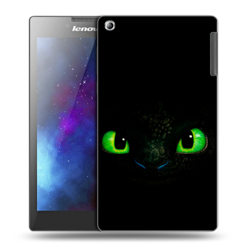Силиконовый чехол на Lenovo Tab 2 A7-30 с принтом Как приручить дракона