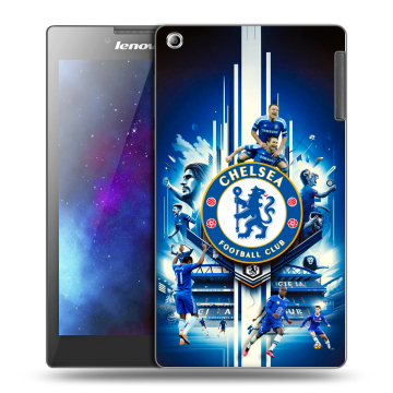 Силиконовый чехол на Lenovo Tab 2 A7-30 с принтом Chelsea Челси