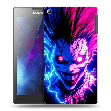 Силиконовый чехол на Lenovo Tab 2 A7-30 с принтом Death note Тетрадь смерти
