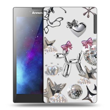 Силиконовый чехол на Lenovo Tab 2 A7-30 с принтом Y2K