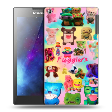Силиконовый чехол на Lenovo Tab 2 A7-30 с принтом Флагер Fuggler