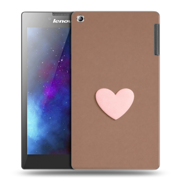 Силиконовый чехол на Lenovo Tab 2 A7-30 с принтом женский