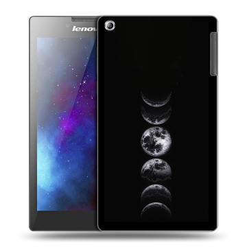 Силиконовый чехол на Lenovo Tab 2 A7-30 с принтом женский