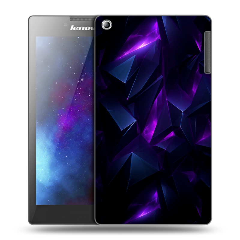 Силиконовый чехол на Lenovo Tab 2 A7-30 с принтом Абстракиция Силиконовый чехол на Lenovo Tab 2 A7-30 с принтом Абстракиция