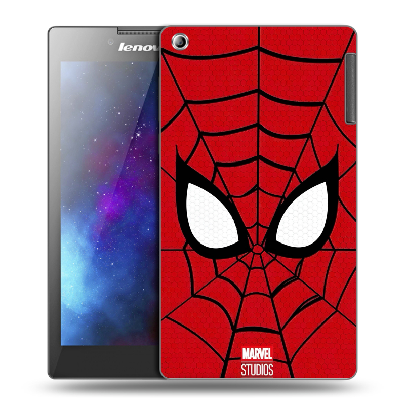 Силиконовый чехол на Lenovo Tab 2 A7-30 с принтом человек паук spiderman Силиконовый чехол на Lenovo Tab 2 A7-30 с принтом человек паук spiderman