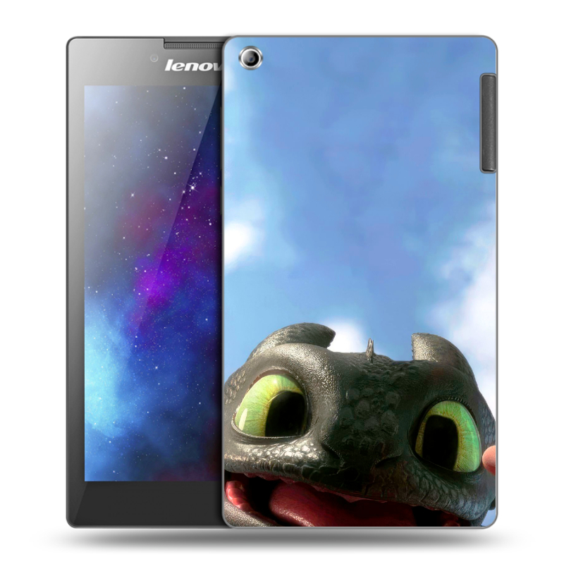 Силиконовый чехол на Lenovo Tab 2 A7-30 с принтом Как приручить дракона Силиконовый чехол на Lenovo Tab 2 A7-30 с принтом Как приручить дракона