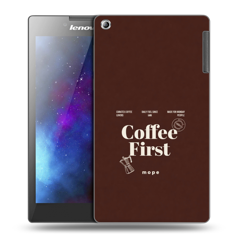 Силиконовый чехол на Lenovo Tab 2 A7-30 с принтом женский Силиконовый чехол на Lenovo Tab 2 A7-30 с принтом женский