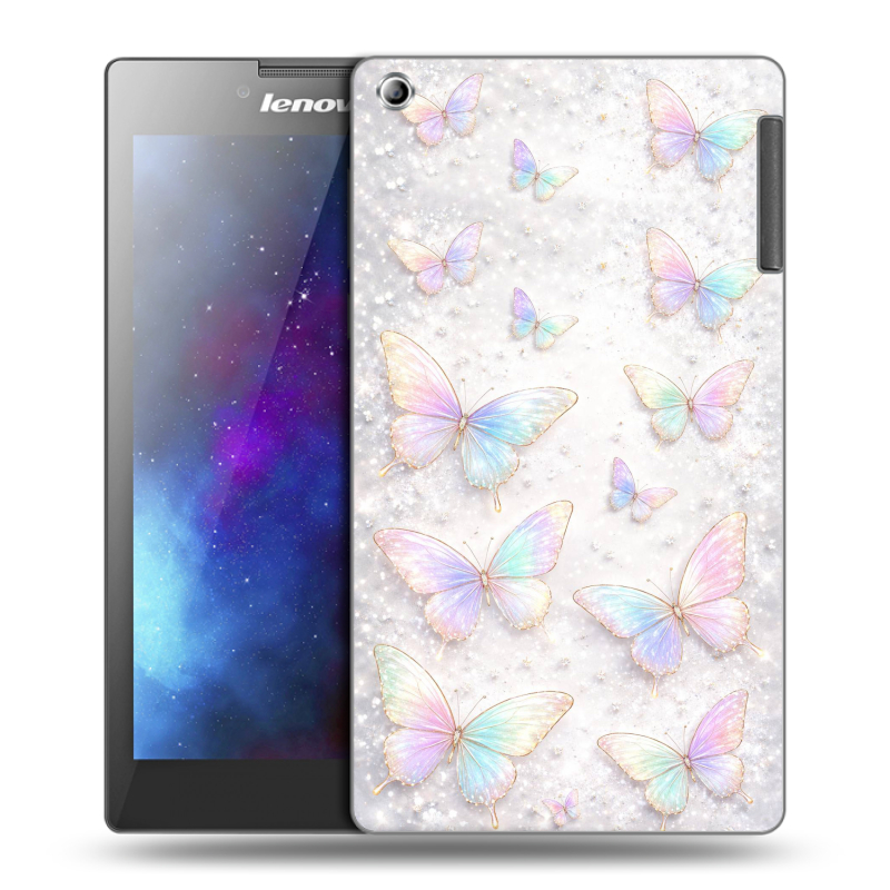 Силиконовый чехол на Lenovo Tab 2 A7-30 с принтом женский Силиконовый чехол на Lenovo Tab 2 A7-30 с принтом женский