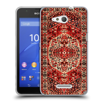 Силиконовый чехол на Sony Xperia E4g с принтом Ковер Силиконовый чехол на Sony Xperia E4g с принтом Ковер