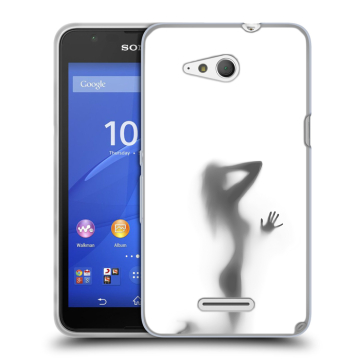 Силиконовый чехол на Sony Xperia E4g с принтом Силуэт Силиконовый чехол на Sony Xperia E4g с принтом Силуэт