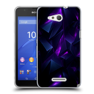 Силиконовый чехол на Sony Xperia E4g с принтом Абстракиция Силиконовый чехол на Sony Xperia E4g с принтом Абстракиция