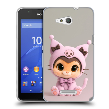 Силиконовый чехол на Sony Xperia E4g с принтом Куроми Kuromi Силиконовый чехол на Sony Xperia E4g с принтом Куроми Kuromi
