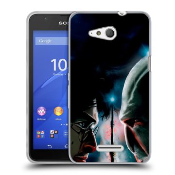 Силиконовый чехол на Sony Xperia E4g с принтом Гарри Поттер Harry Potter