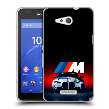 Силиконовый чехол на Sony Xperia E4g с принтом БМВ BMW Силиконовый чехол на Sony Xperia E4g с принтом БМВ BMW