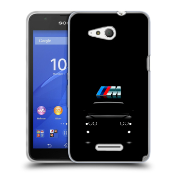 Силиконовый чехол на Sony Xperia E4g с принтом БМВ BMW Силиконовый чехол на Sony Xperia E4g с принтом БМВ BMW