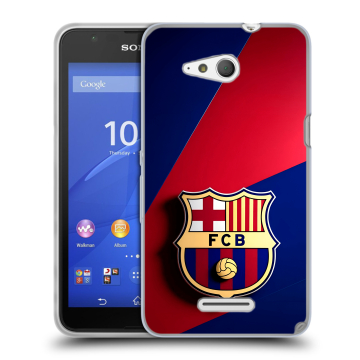 Силиконовый чехол на Sony Xperia E4g с принтом Барселона Barcelona Силиконовый чехол на Sony Xperia E4g с принтом Барселона Barcelona