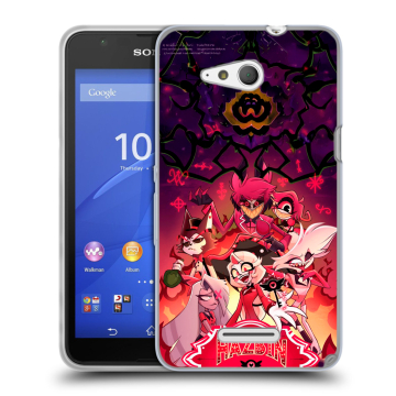 Силиконовый чехол на Sony Xperia E4g с принтом Hazbin Hotel Отель Хазбин Силиконовый чехол на Sony Xperia E4g с принтом Hazbin Hotel Отель Хазбин