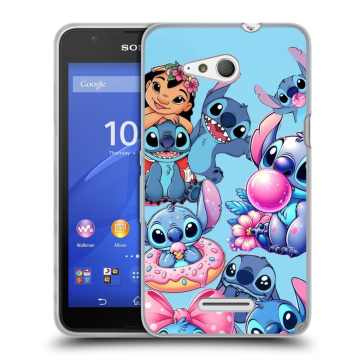 Силиконовый чехол на Sony Xperia E4g с принтом Лило и Стич Силиконовый чехол на Sony Xperia E4g с принтом Лило и Стич