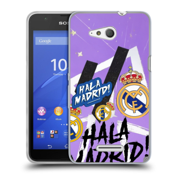 Силиконовый чехол на Sony Xperia E4g с принтом Real Madrid Реал Мадрид Силиконовый чехол на Sony Xperia E4g с принтом Real Madrid Реал Мадрид