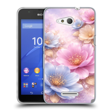 Силиконовый чехол на Sony Xperia E4g с принтом женский Силиконовый чехол на Sony Xperia E4g с принтом женский